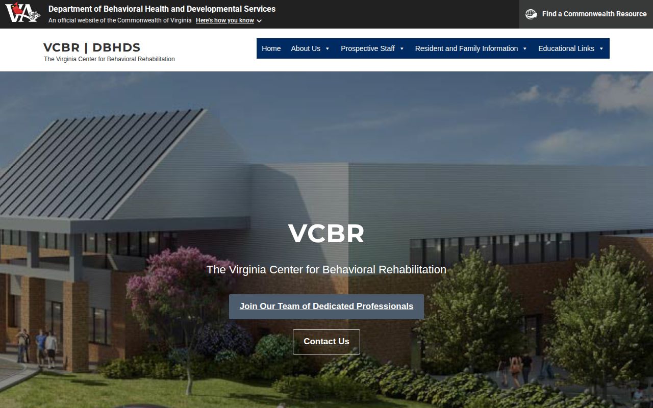 Virginia Center for Behavioral Rehabilitation civil community release source