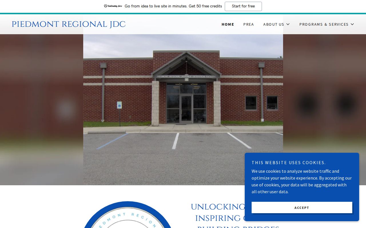 Piedmont Regional Juvenile Detention Center confidential release contact